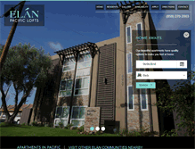 Tablet Screenshot of elanpacificlofts.com